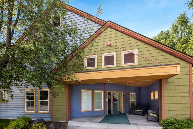 A view from the front of the Early Learning For Everyone Midtown Anchorage location